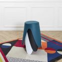 Tabouret Blanc 46 cm