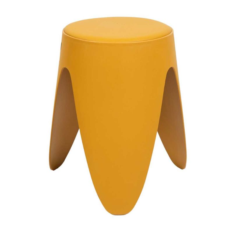Tabouret Jaune Moutarde 46 cm