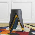 Tabouret Jaune Moutarde 46 cm