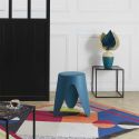 Tabouret Bleu Canard 46 cm