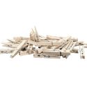 Lot de 24 Pinces à Linge en Bois