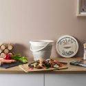 Seau à Compost Pliable 5L avec Anse et Couvercle