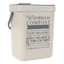 Poubelle à Compost 5L avec Accroche