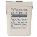 Poubelle à Compost 5L avec Accroche