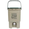 Composteur de Cuisine 19L avec Robinet pour Engrais Liquide