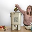 Composteur de Cuisine 19L avec Robinet pour Engrais Liquide
