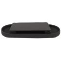 Coffre Banc Pliable Noir 76x38 cm