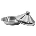 Tajine en acier inoxydable 24cm Compatible Tous Feux (Induction) et four