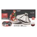 Tajine en acier inoxydable 24cm Compatible Tous Feux (Induction) et four