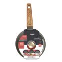 Casserole Aluminium Forgé 18cm avec Manche Effet Bois Tous Feux (Induction)