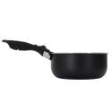 Set de 3 casseroles en aluminium revêtement effet pierre avec 1 poignée amovible