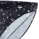 Cape de pluie pour enfant phosphorescente bleu marine décor étoilé