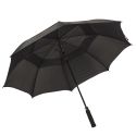 Parapluie XXL diam.130cm noir ouverture automatique