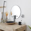 Distributeur de dentifrice mural gris