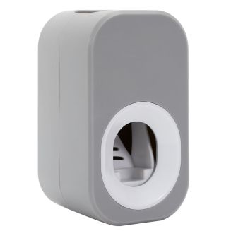 Distributeur de dentifrice mural gris