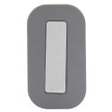 Distributeur de dentifrice mural gris