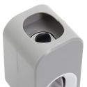 Distributeur de dentifrice mural gris