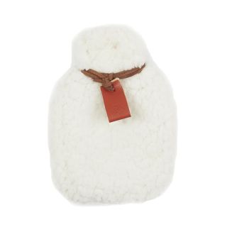 Chaufferette gel imitation fourrure sherpa à clic réutilisable