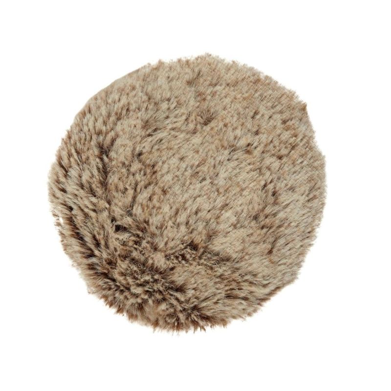Chaufferette imitation fourrure déhoussable pochon micro-ondable Chaufferette imitation fourrure déhoussable pochon micro-ondable