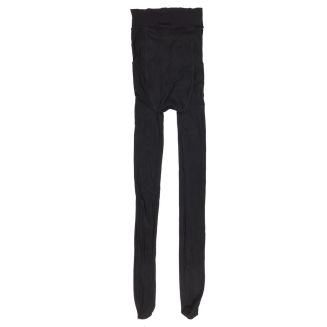 Collant ultra résistant noir opaque taille unique