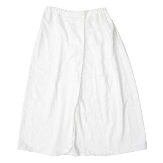 Sortie de bain en fibre de bambou 70x140cm blanc