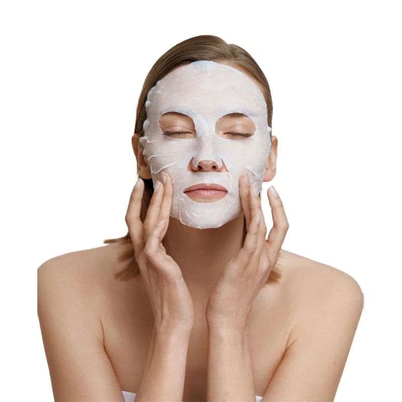 Coffret 10 masques visage compressé