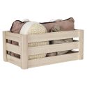 Coffret bois bain 5 pièces "Terre d'Orient" parfum rose et miel