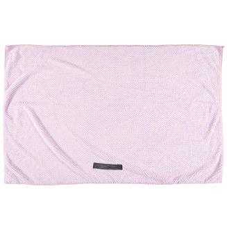 Serviette microfibre pour cheveux XXL rose