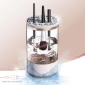 Nettoyeur pinceaux à maquillage automatique rotatif USB