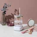 Nettoyeur pinceaux à maquillage automatique rotatif USB