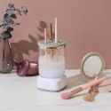 Nettoyeur pinceaux à maquillage automatique rotatif USB