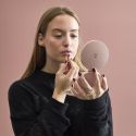 Miroir à main tryptique grossissant avec LED