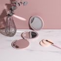 Miroir à main tryptique grossissant avec LED
