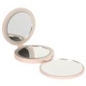 Miroir à main tryptique grossissant avec LED