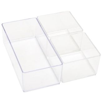 Organisateur de rangement 3 boites modulables petit modèle