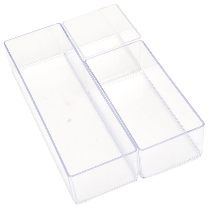 Organisateur de rangement 3 boites modulables grand modèle