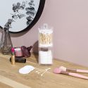 Duo de boites hygiène avec coton-tiges et disques à démaquiller