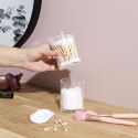 Duo de boites hygiène avec coton-tiges et disques à démaquiller