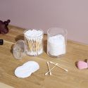 Duo de boites hygiène avec coton-tiges et disques à démaquiller
