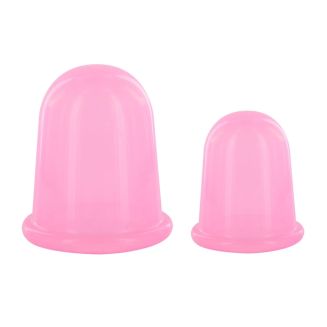 Lot de 2 ventouses silicone anti-cellulite