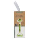 Rouleau de massage vert pour visage en jade
