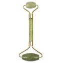 Rouleau de massage vert pour visage en jade