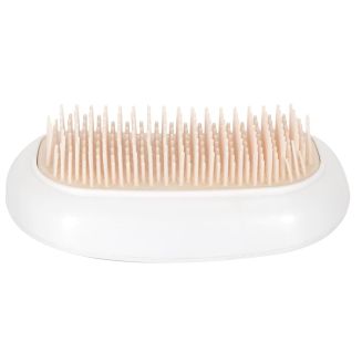 Brosse à cheveux ionoque vibrante forme ergonomique