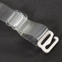 Lot de 2 paires de bretelles de soutien-gorge amovible transparentes