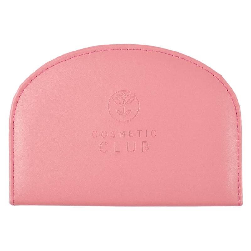 Etui manucure et beauté des yeux rose avec 18 accessoires Etui manucure et beauté des yeux rose avec 18 accessoires