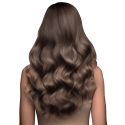 Bigoudi sans chaleur XXL en satin noir avec 1 pince à cheveux et 2 chouchous