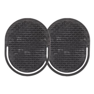 Lot de 2 brosses à cheveux compacte sans manche