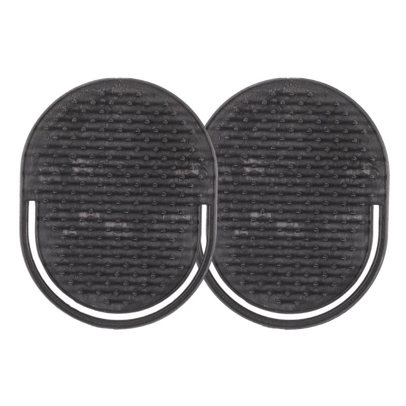 Lot de 2 brosses à cheveux compacte sans manche Lot de 2 brosses à cheveux compacte sans manche