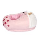 Chausson double "Kawaii" rose taille unique