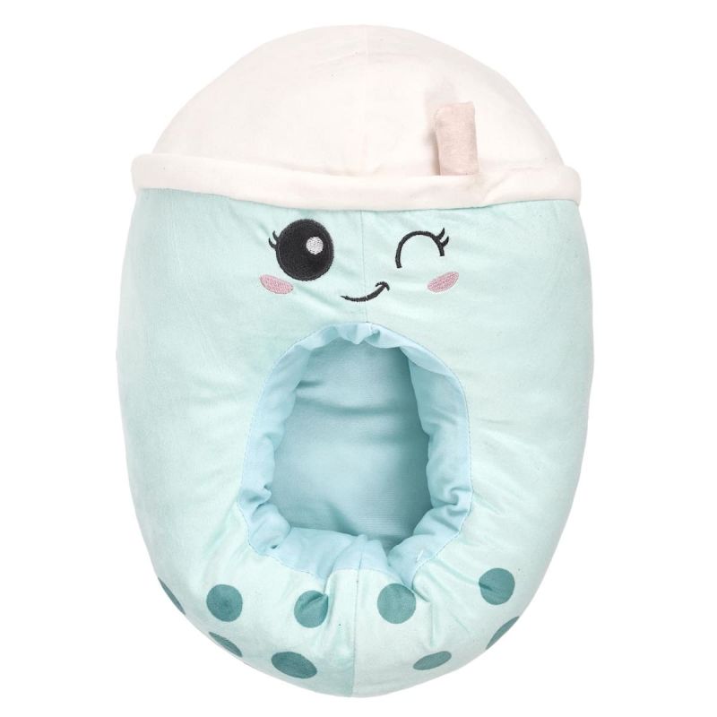 Chausson double "Kawaii" bleu taille unique